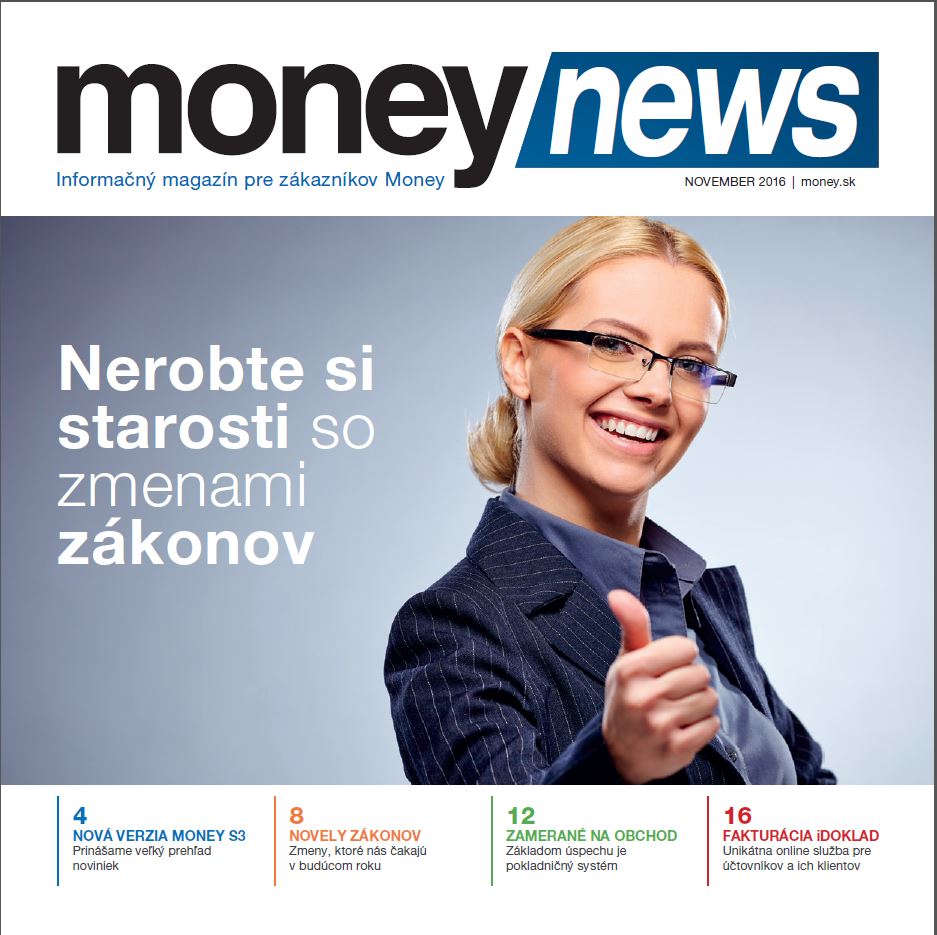 Vychádza nové Money News 2016