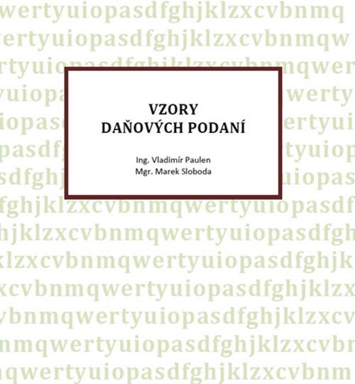 Obalka_Vzory_danovych_podani